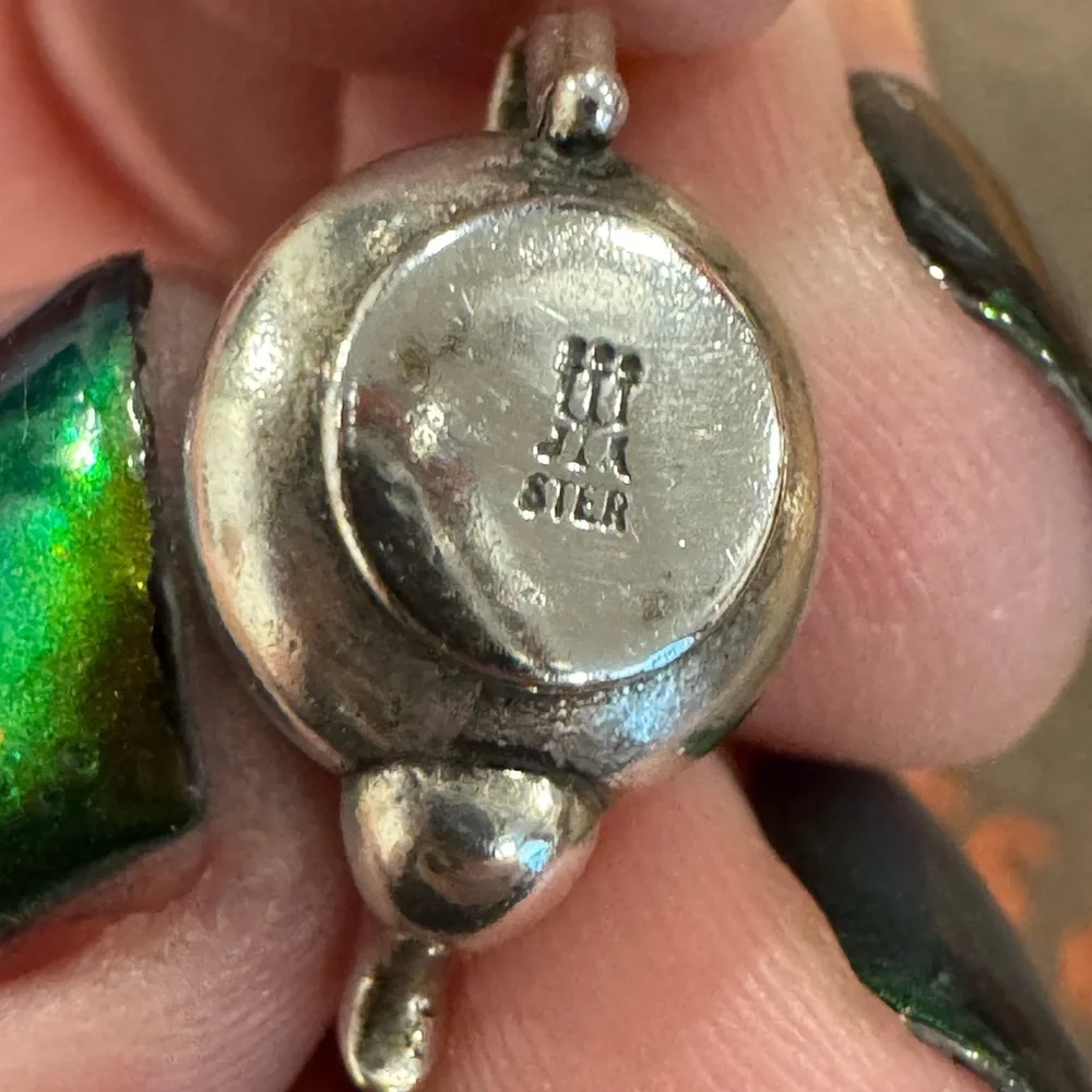 James Avery Sterling Silver Teapot Charm - Picture 7 of 7